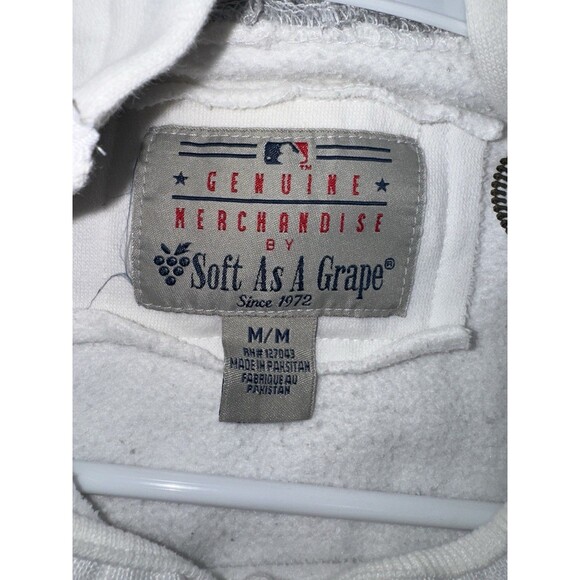 Seattle Mariners Hoodie Womens Sz M 1/4 Zip Pullover Soft As A Grape Embroidered - Picture 13 of 16